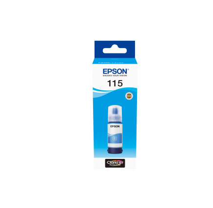 EPSON ink bar 115 EcoTank Cyan ink bottle EPSON ink bar 115 EcoTank Cyan ink bottle