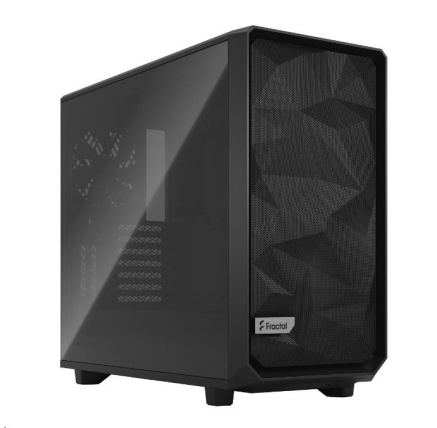 FRACTAL DESIGN skříň Meshify 2 Black TG Light Tint, USB 3.1 Type-C, 2x USB 3.0, bez zdroje, E-ATX