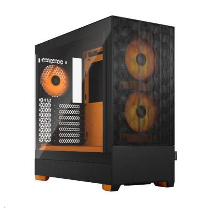 FRACTAL DESIGN skříň Pop Air RGB Orange Core TG Clear Tint, 2x USB 3.0, bez zdroje, ATX FRACTAL DESIGN skříň Pop Air RGB Orange Core TG Clear Tint, 2x USB 3.0, bez zdroje, ATX