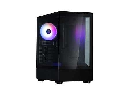 ZALMAN case P10, Mini Tower, mATX, 1xUSB 3.0, 1xUSB-C, 1x 120mm ARGB Fan, černá