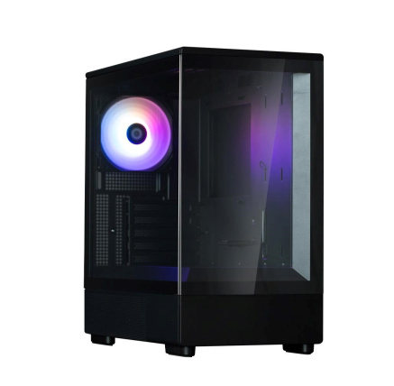 ZALMAN case P10, Mini Tower, mATX, 1xUSB 3.0, 1xUSB-C, 1x 120mm ARGB Fan, černá
