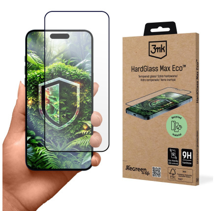 3mk tvrzené sklo HardGlass Max Eco pro Apple iPhone 16 Pro 3mk tvrzené sklo HardGlass Max Eco pro Apple iPhone 16 Pro