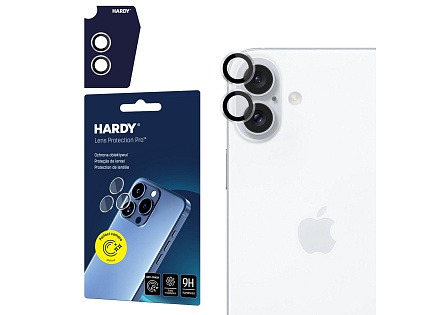 3mk Hardy Lens Protection Pro pro iPhone 16/16 Plus, Transparent