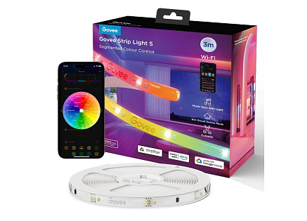 Govee WiFi RGBICW Smart PRO LED pásek 3m Matter - extra odolný Govee WiFi RGBICW Smart PRO LED pásek 3m Matter - extra odolný
