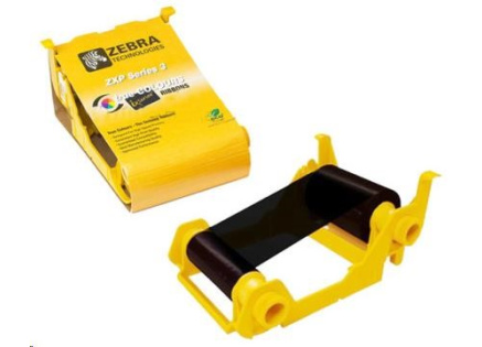 ZEBRA TTR páska ZXP3 černá monochromatická páska pro potisk 2000 karet ZEBRA TTR páska ZXP3 černá monochromatická páska pro potisk 2000 karet
