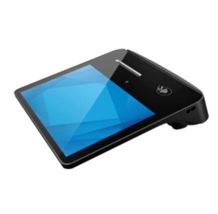 Elo Pay 7" POS System, Print Stand, 17.8cm (7''), Projected Capacitive, 10 TP, Full HD, USB-C, BT, Wi-Fi, Android, black