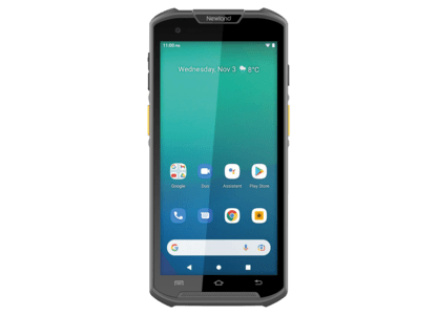 Newland MT93, Standard, 2D, 14 cm (5.5''), GPS, USB-C, BT, Wi-Fi, 4G, NFC, Android, kit, GMS