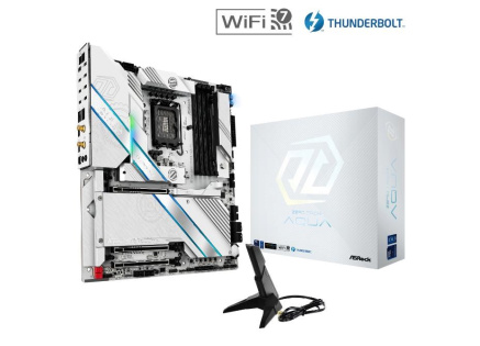 ASRock MB Sc LGA1851 Z890 TAICHI AQUA, Intel Z890, 4xDDR5, 2xThunderbolt, WI-FI, EATX ASRock MB Sc LGA1851 Z890 TAICHI AQUA, Intel Z890, 4xDDR5, 2xThunderbolt, WI-FI, EATX