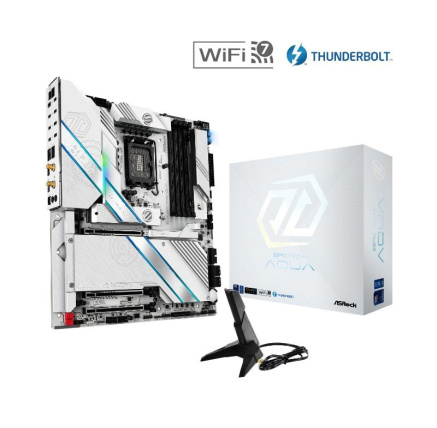 ASRock MB Sc LGA1851 Z890 TAICHI AQUA, Intel Z890, 4xDDR5, 2xThunderbolt, WI-FI, EATX