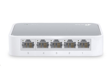 TP-Link switch TL-SF1005D (5x100Mb/s, fanless)