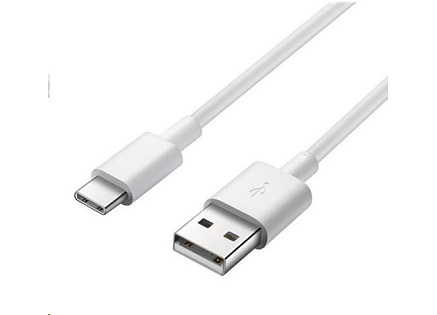 PremiumCord Kabel USB 3.1 C/M - USB 2.0 A/M, rychlé nabíjení proudem 3A, 10cm, bílá