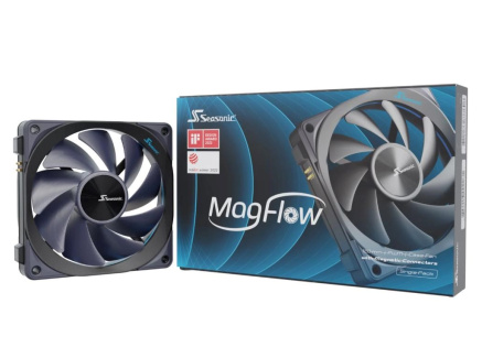 SEASONIC Ventilátor MagFlow 120 mm, černá