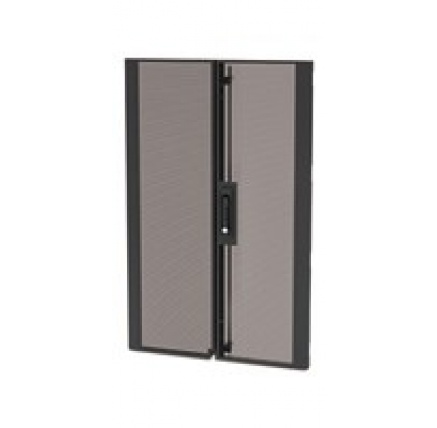 APC NetShelter SX Colocation 20U 600mm Wide Perforated Split Doors Black