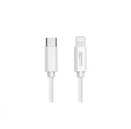WG - Datový kabel Lightning Mfi na Type-C, 1 metr, 3A, bílá WG - Datový kabel Lightning Mfi na Type-C, 1 metr, 3A, bílá
