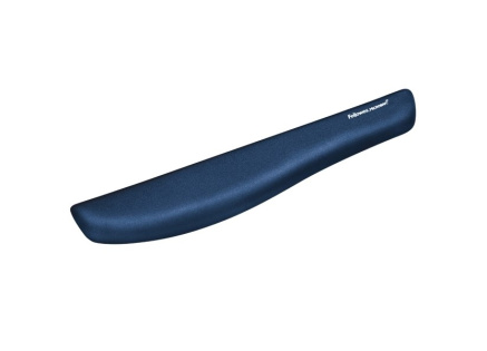 Opěrka zápěstí ke klávesnici Fellowes PlushTouch modrá