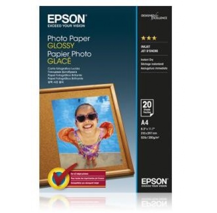 EPSON Paper A4 - Photo Paper Glossy A4 20 sheet EPSON Paper A4 - Photo Paper Glossy A4 20 sheet