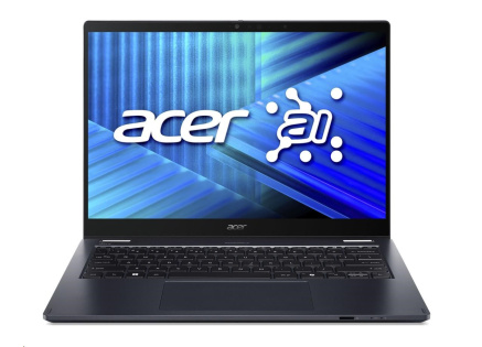 ACER NTB TravelMate P4 Spin 14 (TMP414RN-55-TCO-51GD),Ultra 5 225U,14" 1920x1200,16GB,512GB SSD,Intel,W11 Pro Edu,Blue ACER NTB TravelMate P4 Spin 14 (TMP414RN-55-TCO-51GD),Ultra 5 225U,14" 1920x1200,16GB,512GB SSD,Intel,W11 Pro Edu,Blue