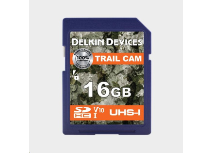 Delkin SDHC Trail Cam R100/W30 (V10) 16GB
