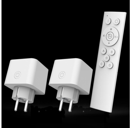 TRUST Smart WiFi zásuvka - SET - STARTER PACK - 2x zásuvka a ovladač