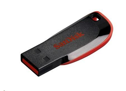 SanDisk Flash Disk 32GB Cruzer Blade, USB 2.0, černá