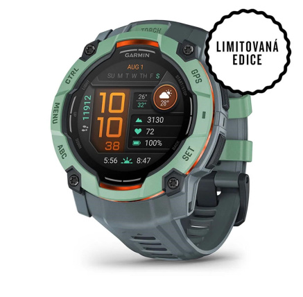 Garmin Instinct 3 – 50 mm, AMOLED, Neotropic s twilight páskem Garmin Instinct 3 – 50 mm, AMOLED, Neotropic s twilight páskem