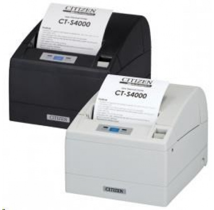 Citizen CT-S4000/L, USB, LPT, 8 dots/mm (203 dpi), cutter, black Citizen CT-S4000/L, USB, LPT, 8 dots/mm (203 dpi), cutter, black
