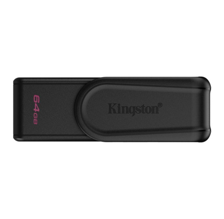 Kingston Flash Disk 64GB USB3.2 Gen 1 DataTraveler Exodia S (Black) Kingston Flash Disk 64GB USB3.2 Gen 1 DataTraveler Exodia S (Black)
