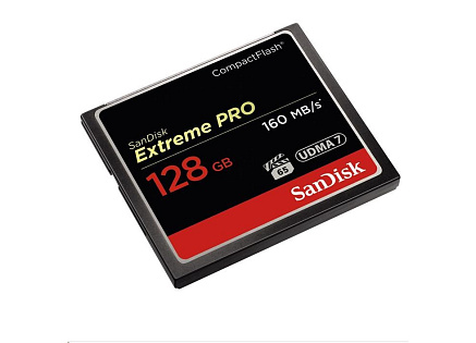 SanDisk Compact Flash 128GB Extreme Pro (160MB/s) VPG 65, UDMA 7