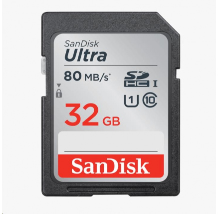 SanDisk SDHC karta 32GB Ultra (100MB/s Class 10 UHS-I) SanDisk SDHC karta 32GB Ultra (100MB/s Class 10 UHS-I)
