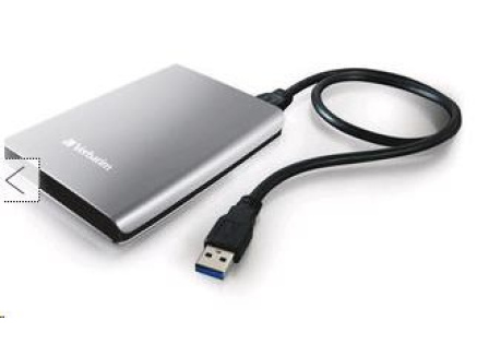 VERBATIM Externí HDD 1TB Store 'n' Go USB 3.0 , stříbrný