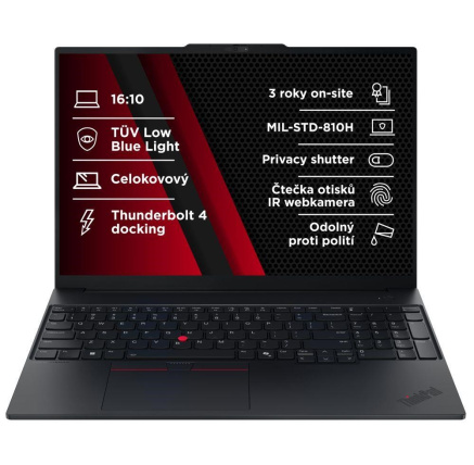 LENOVO NTB ThinkPad E16 G3 - Core7 240H,16" WUXGA,16GB,512SSD,IRcam,W11P