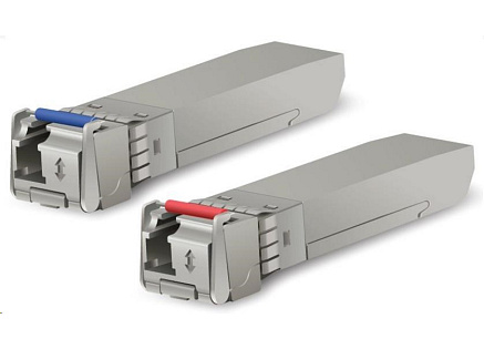 UBNT U Fiber UF-SM-10G-S, 2-PACK [2ks (1 pár) SFP 10G WDM modulů, Single-Mode, BiDi, LC konektor]