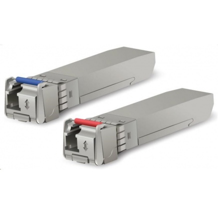 UBNT U Fiber UF-SM-10G-S, 2-PACK [2ks (1 pár) SFP 10G WDM modulů, Single-Mode, BiDi, LC konektor]