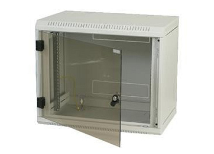 TRITON 19" jednodílný rozvaděč 18U/400mm, 6 otvorů pro ventilátory