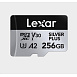 Lexar microSDXC Professional SILVER Plus UHS-I/U3/A2/4K R205/W150 (V30) 256GB