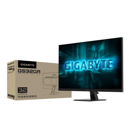 GIGABYTE LCD - 31,5" Gaming monitor GS32QA, 2560x1440, 300cd/m2, 1ms, 2xHDMI, 1xDP, SS IPS