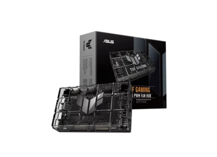 ASUS TUF GAMING ARGB FAN HUB, 6x ARGB Fan, 2x SATA, černá