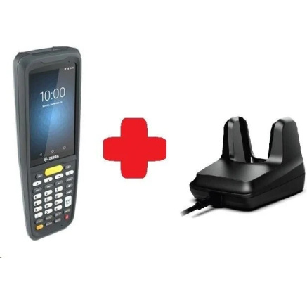 Zebra MC2200, 2D, SE4100, 2/16GB, BT, Wi-Fi, Func. Num., Android + cradle