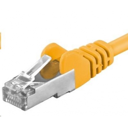 PREMIUMCORD Patch kabel CAT6a S-FTP, RJ45-RJ45, AWG 26/7 1,5m žlutá PREMIUMCORD Patch kabel CAT6a S-FTP, RJ45-RJ45, AWG 26/7 1,5m žlutá