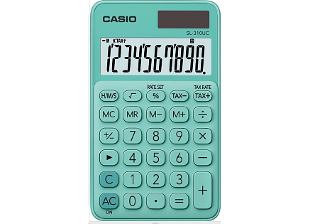 CASIO kalkulačka SL 310UC GN, Kapesní kalkulátor