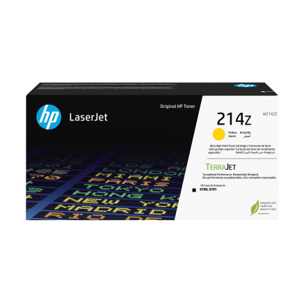 HP 214Z Ylw Original LaserJet Toner Crtg (26,000 pages) HP 214Z Ylw Original LaserJet Toner Crtg (26,000 pages)