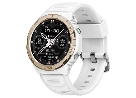MaxCom Smartwatch FW100 Titan Valkiria White