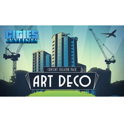 Cities: Skylines - Content Creator Pack: Art Deco (PC) klíč Steam Cities: Skylines - Content Creator Pack: Art Deco (PC) klíč Steam