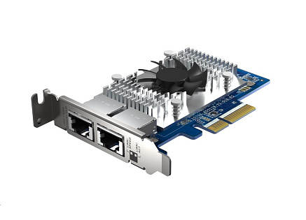 QNAP QXG-10G2T-X710 rozšiřující karta 2x 10GBASE-T pro PC i NAS QNAP QXG-10G2T-X710 rozšiřující karta 2x 10GBASE-T pro PC i NAS