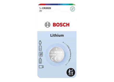 Bosch CR2025B1/00 Lithium (Blistr 1 ks)