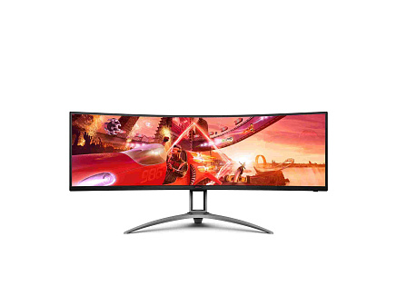 AOC MT VA LCD WLED 48.8" AG493UCX2 - VA panel, 165Hz, 5120x1440, 3xHDMI,DP, USB-C, USB 3.1, repro, nast. vyska, zakriven AOC MT VA LCD WLED 48.8" AG493UCX2 - VA panel, 165Hz, 5120x1440, 3xHDMI,DP, USB-C, USB 3.1, repro, nast. vyska, zakriven