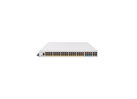 Cisco Catalyst switch C1300X-48NGU-4X (40xGbE,8x5GbE,4xSFP28,10Gb/s uplink - 25Gb/s stack only,40xPoE+,8xPoE++,740W) Cisco Catalyst switch C1300X-48NGU-4X (40xGbE,8x5GbE,4xSFP28,10Gb/s uplink - 25Gb/s stack only,40xPoE+,8xPoE++,740W)