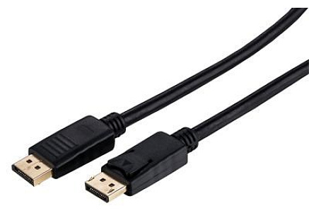 C-TECH kabel DisplayPort 1.2, 4K@60Hz, M/M, 0,5m
