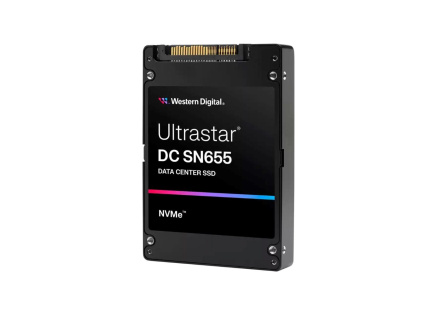 WD Enterprise SSD 30.72TB Ultrastar DC SN655, PCIe Gen4, (R:6100, W:3400MB/s), RI-1DW/D BICS5 ISE WD Enterprise SSD 30.72TB Ultrastar DC SN655, PCIe Gen4, (R:6100, W:3400MB/s), RI-1DW/D BICS5 ISE