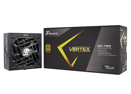 SEASONIC zdroj 750W VERTEX, 80+ GOLD, 135 mm, ATX